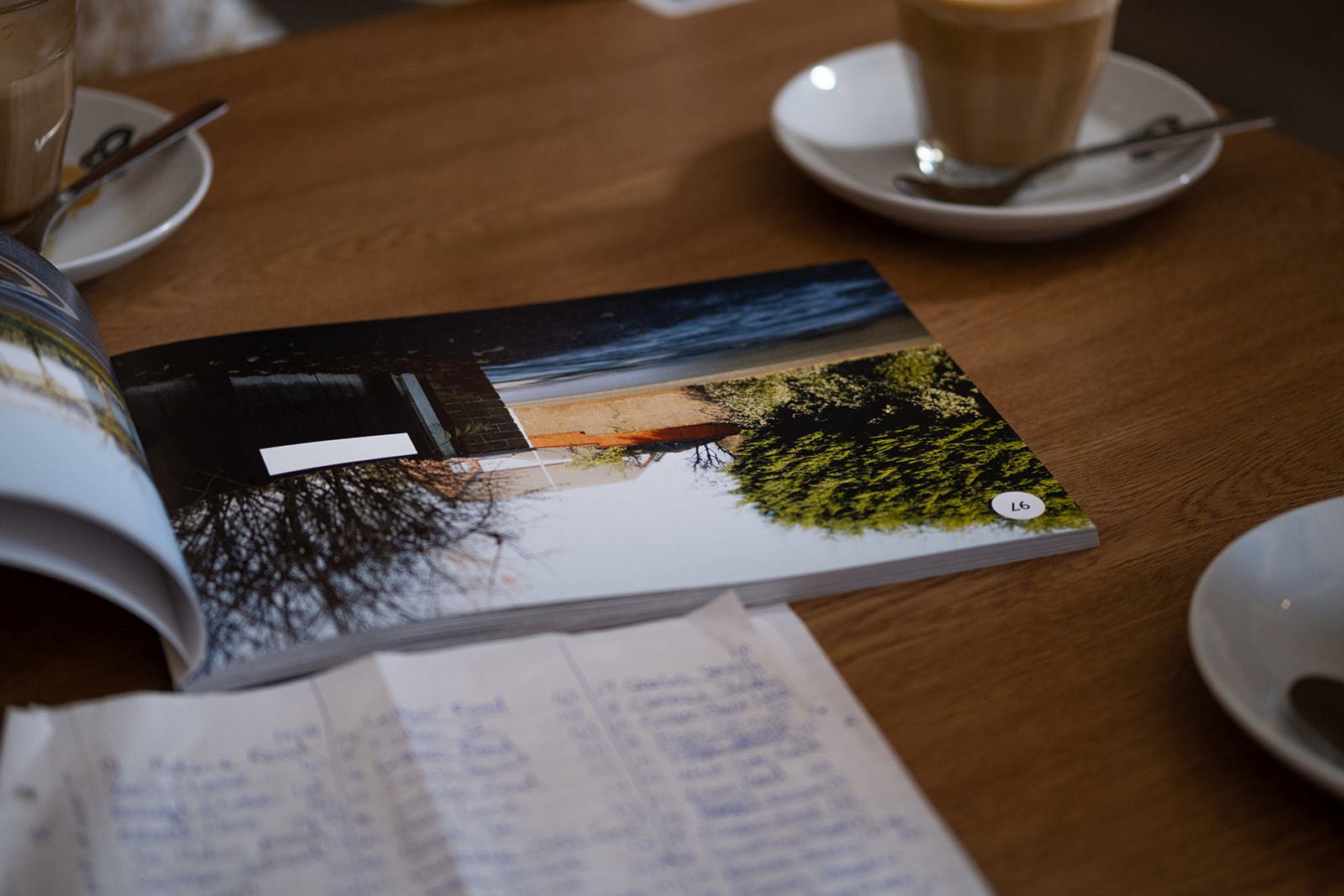 The Street hunt book is open on a page with a photograph of a street sign on it.
