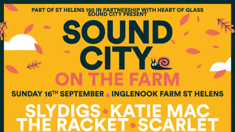 The poster for Sound City On The Farm at Inglenook Farm
